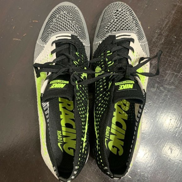 Men\'s Nike Flyknit Racer Sail Volt Black 2013 9.5 main image 4